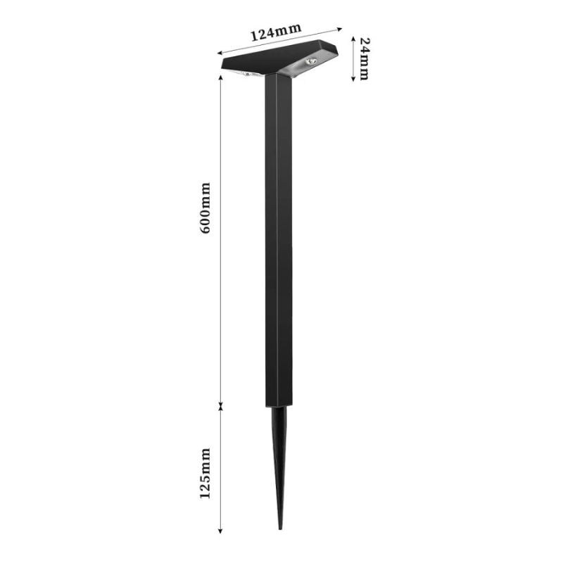 Bornes Lumineuses Solaires Design Minimaliste