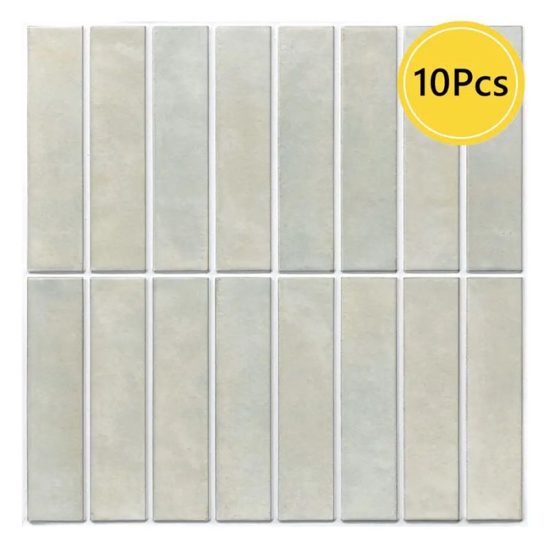 Panneau Mural Décoratif Avec Effet Carreaux 10 Pièces