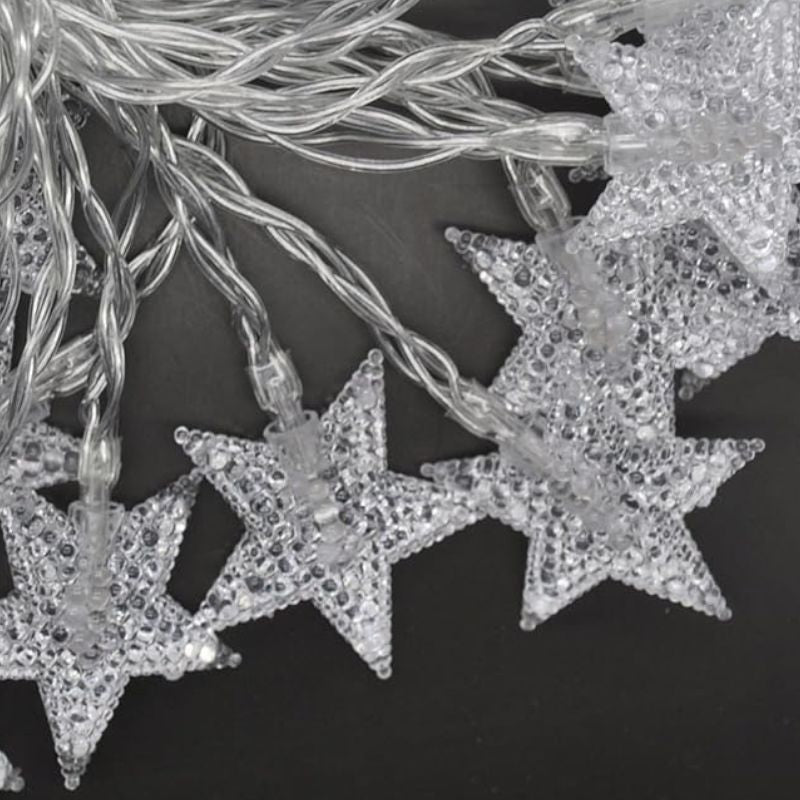 Rideaux Lumineux Guirlande Étoilée