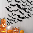 Décorations Halloween Ensemble De 12 Chauves-Souris en 3D