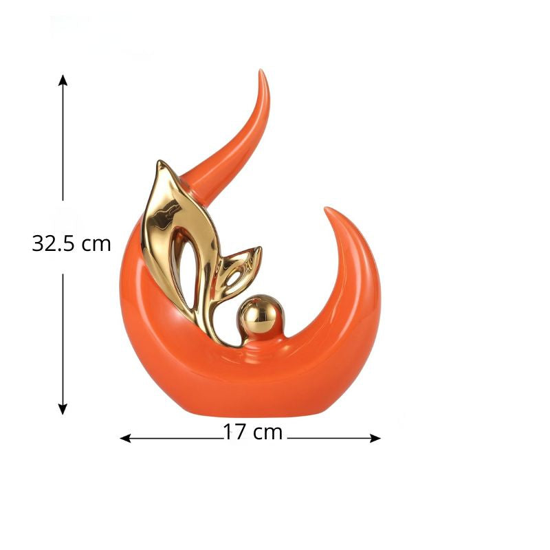 Sculpture Moderne Forme Abstraite Élégante