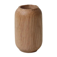 Vase de Table en Bois Rustique