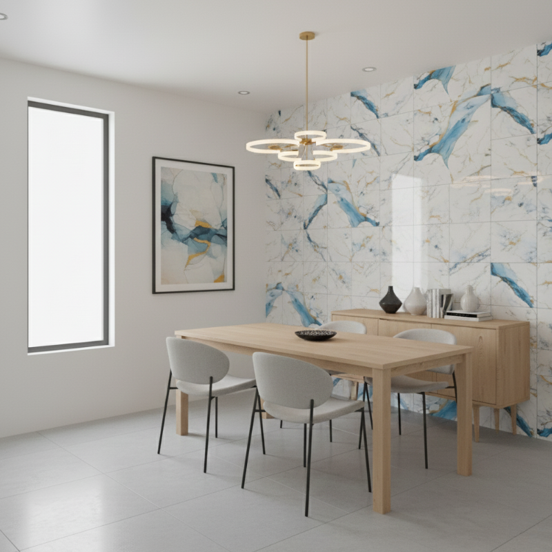 Panneau Mural PVC Avec Imitation Marbre