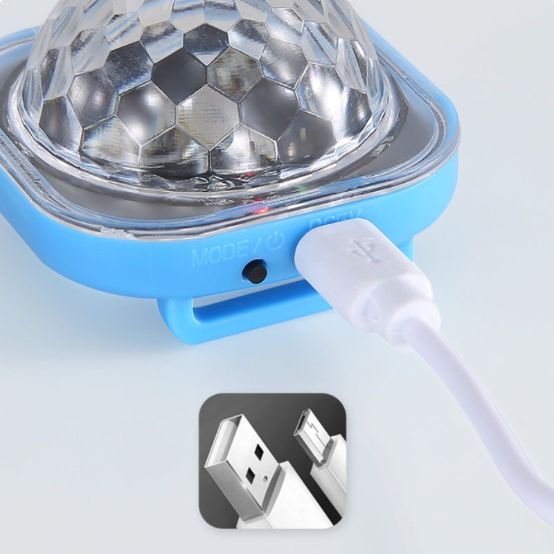 Éclairage de Soirée LED Bracelet Disco avec Projection Lumineuse