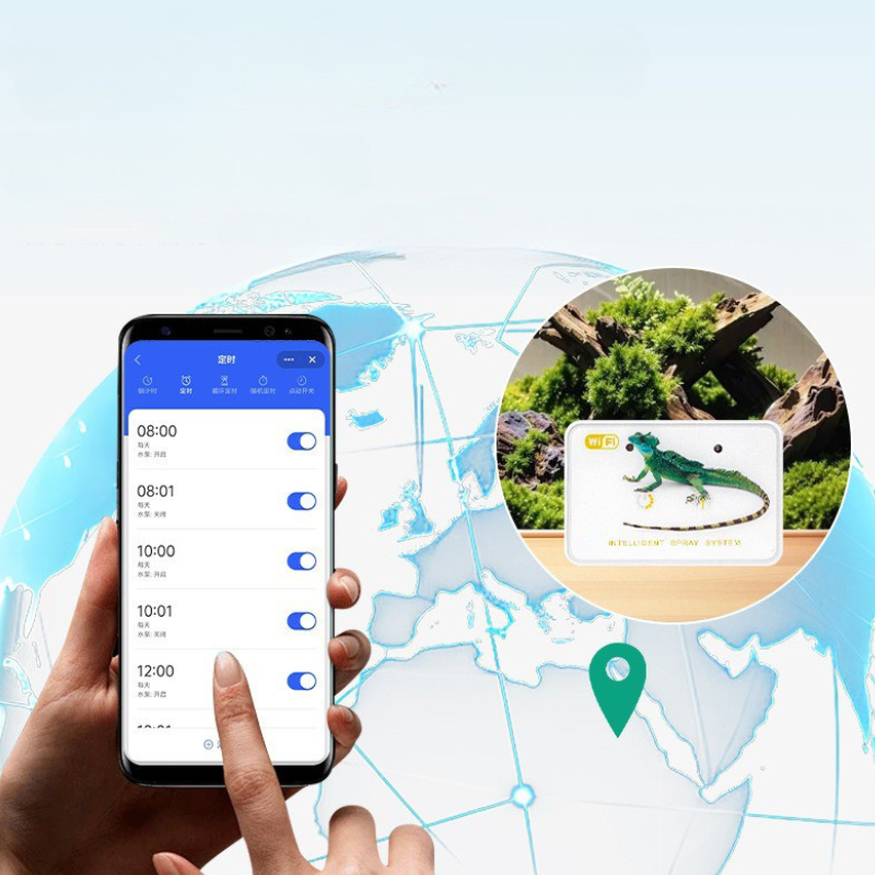 Brumisateur Terrarium Intelligent Avec Programmation Automatique