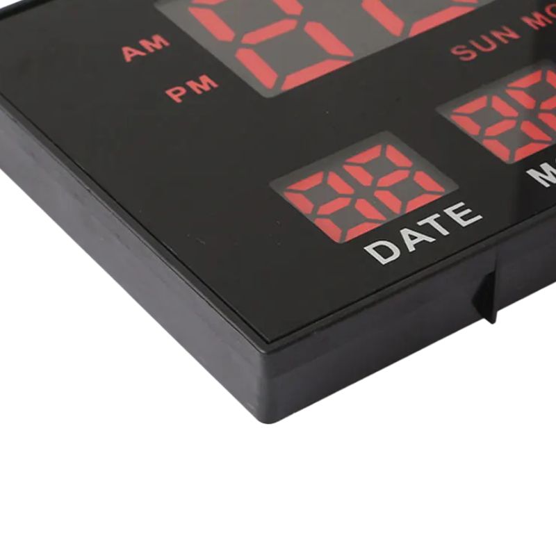 Horloge Numérique Murale LED Professionnelle Grand Format