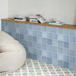 Panneau Mural PVC Effet Carrelage Design Epuré