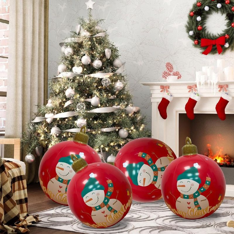 Décoration de Noël Boule Géante Gonflable