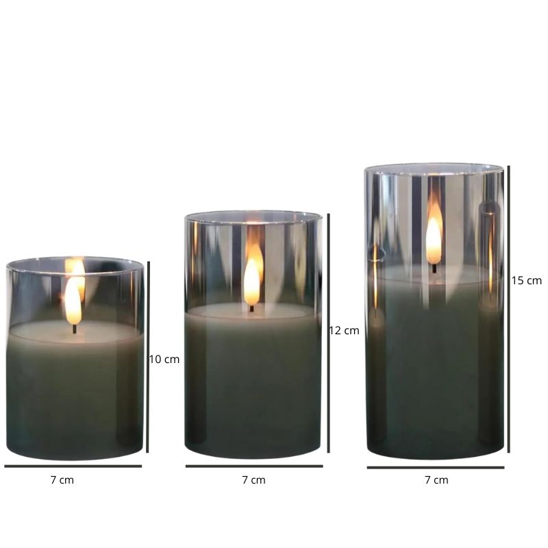 Bougie LED Ambiance Chaleureuse