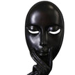 Sculpture Visage Décorative En Design Moderne Élégant