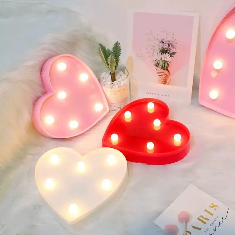 Cœurs Lumineux LED Décoratifs
