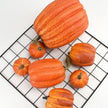 Décorations Halloween Ensemble de Citrouilles Artificielles Lot de 7
