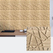 Panneau Mural Décoratif 3D Avec Relief Géométrique