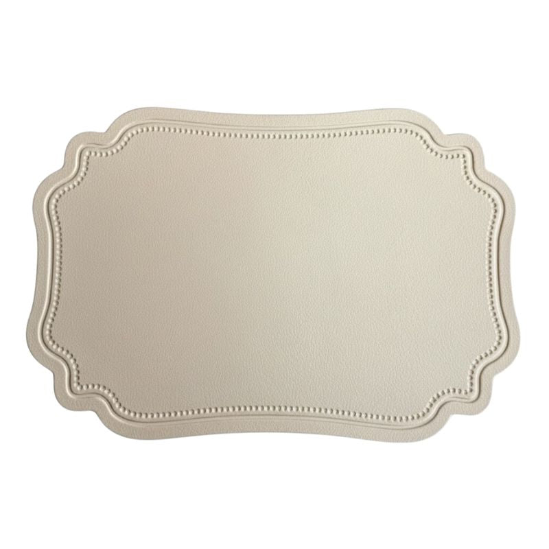 Set De Table Cuir Luxe Imperméable Et Thermique