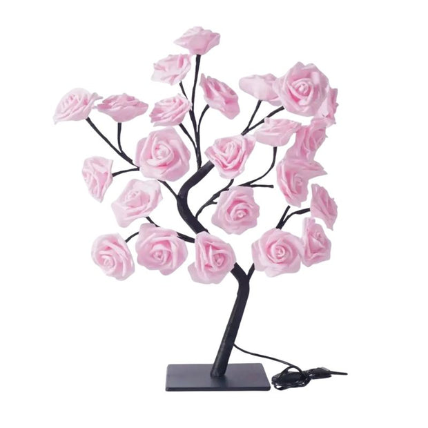 Éclairage de Table Arbre à Roses LED