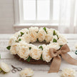 Fleur Artificielle Beige Avec Pivoines