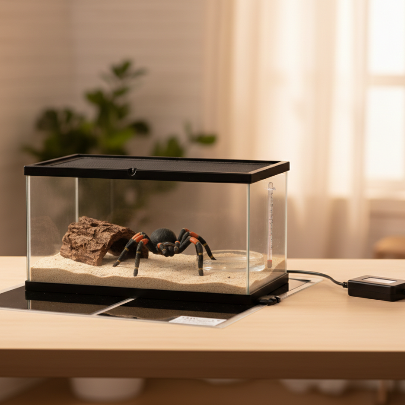 Tapis Chauffant Terrarium Avec Température Réglable Pour Reptiles