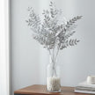 Fleur Artificielle Gris Avec Effet Métallisé Chic
