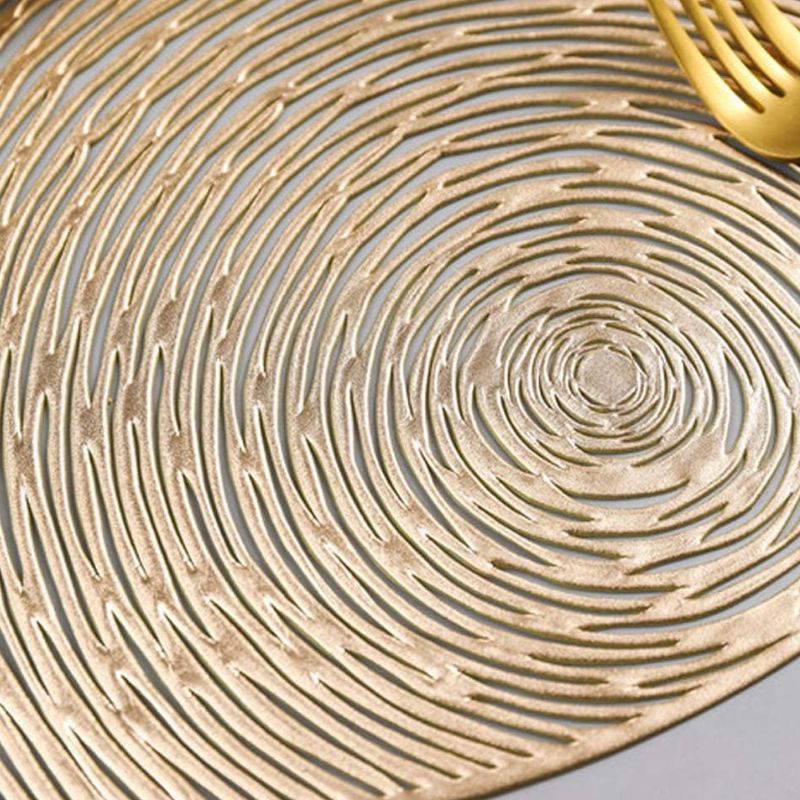 Set De Table Vinyle Rond Chic Et Résistant