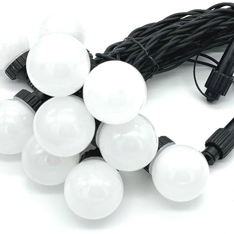 Guirlandes d’Extérieur LED Étanche Boules Lumineuses