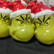 Guirlandes de Noël LED Grinch avec Chapeau Rouge
