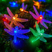 Guirlandes Solaires Libellules Fantaisie LED