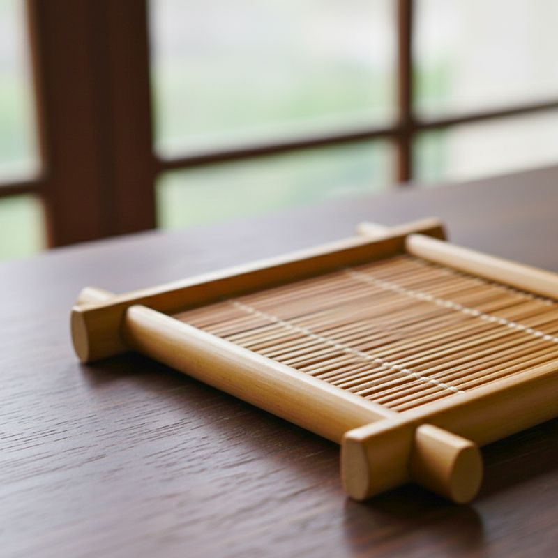 Set De Table Bambou Élégant Et Durable