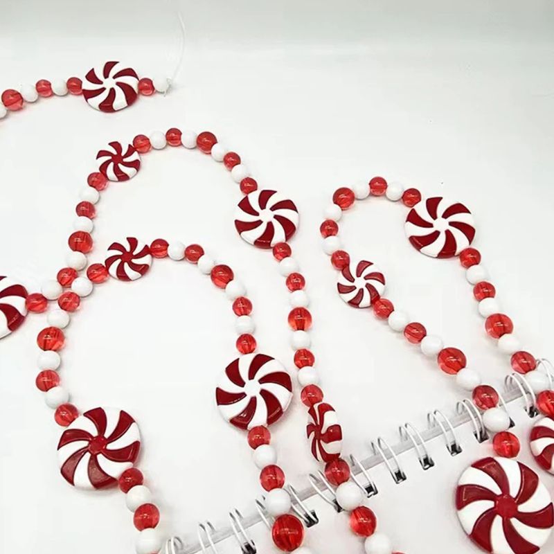 Guirlandes Pour Arbres De Noël Bonbons En Perles Acryliques