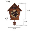 Horloge Coucou Traditionnelle en Bois Massif