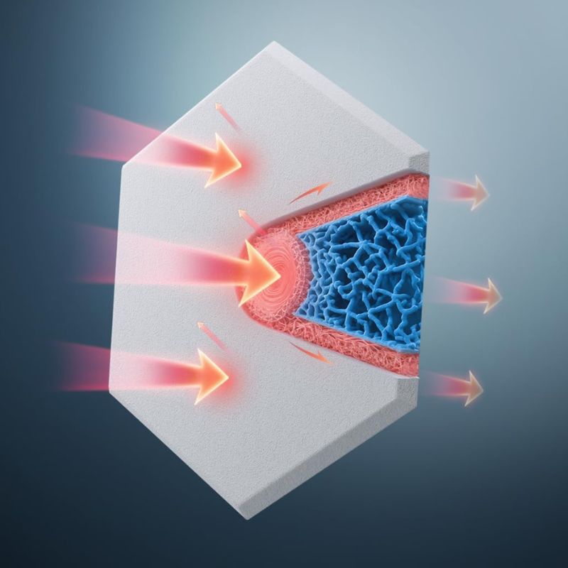 Panneau Mural Acoustique Hexagonal Auto Adhésif