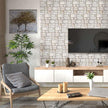 Panneau Mural 3D Autocollant Effet Pierre Lot de 10 Pièces