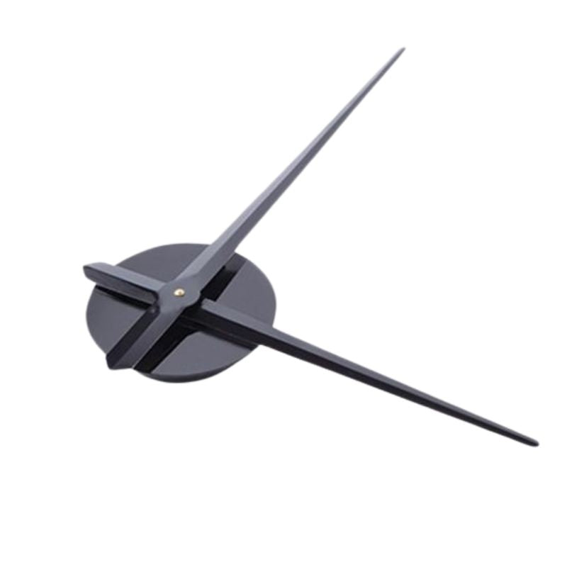 Grande Horloge Murale Autocollante 3D