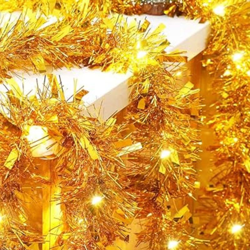 Guirlandes de Noël Épaisse avec Lumières