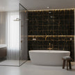 Panneau Mural Salle De Bain Autoadhésif Avec Finition Marbre Moderne