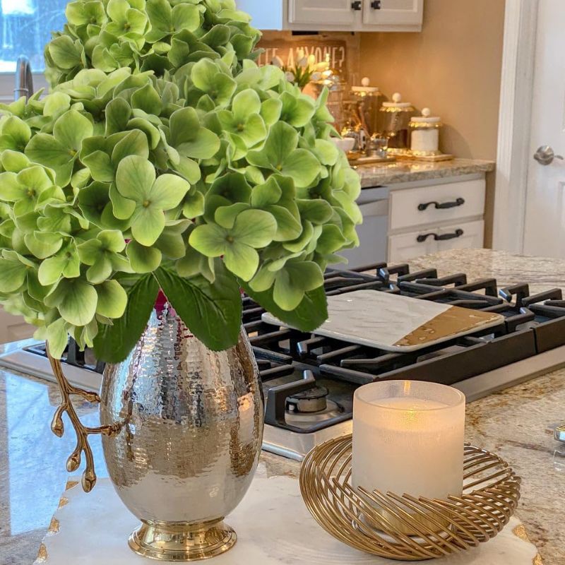 Fleur Artificielle Vert Feuillage Style Naturel