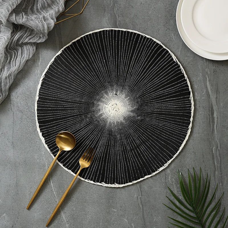 Set De Table Jetable En Papier Tissé