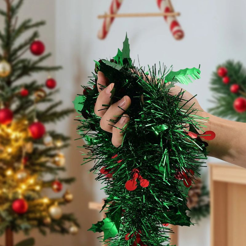 Guirlandes Pour Arbres De Noël Rubans Festifs