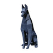 Sculpture Papier Doberman 3D