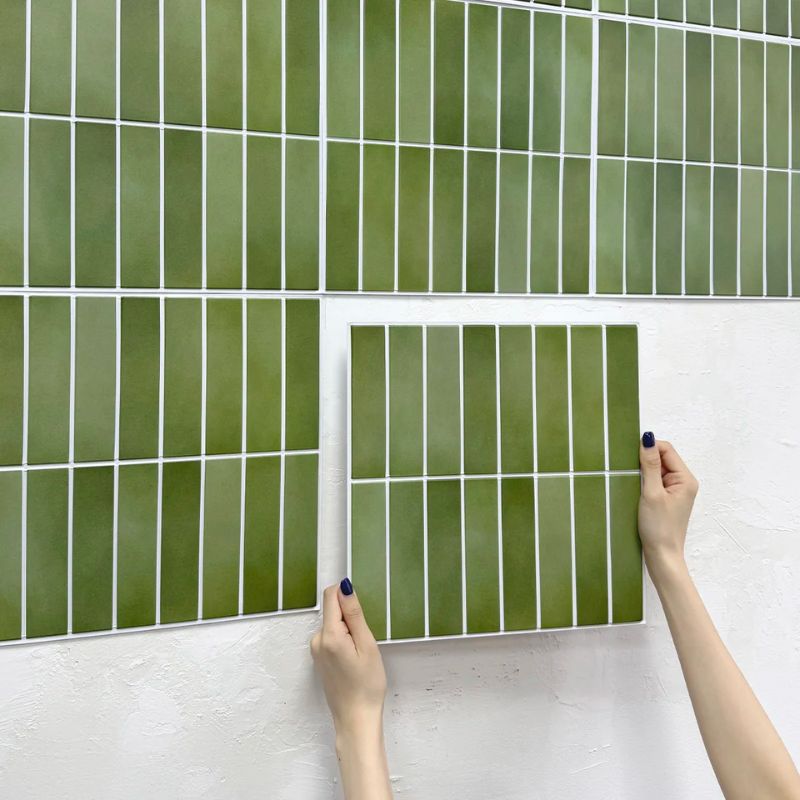 Panneau Mural Décoratif Avec Effet Carreaux 10 Pièces