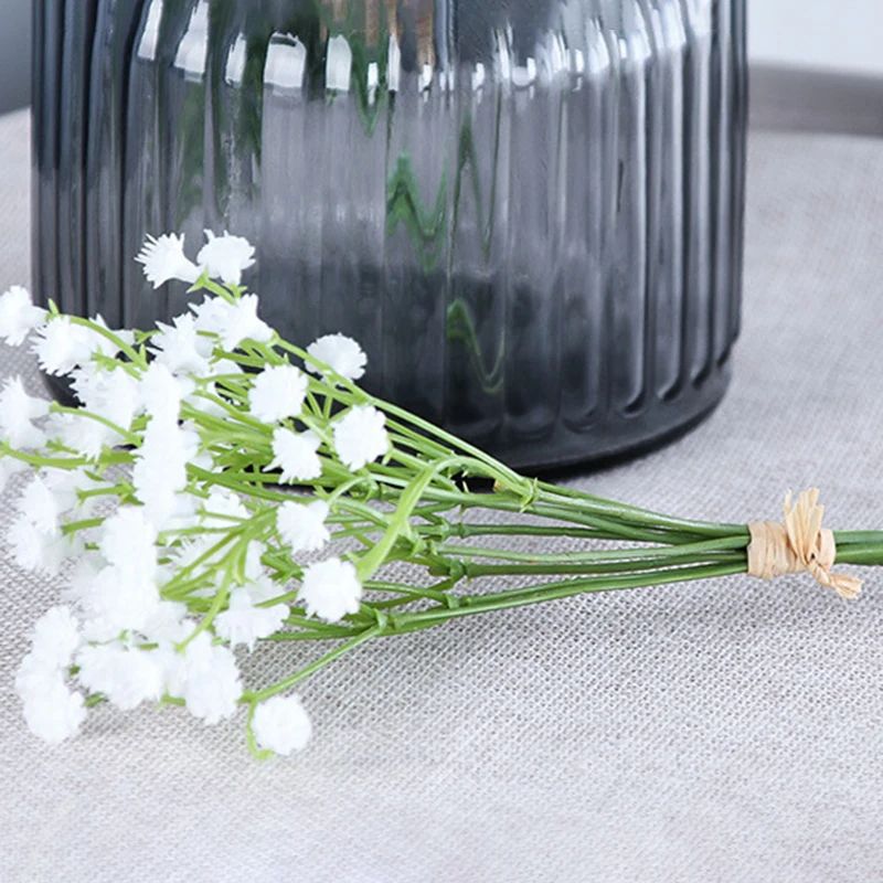 Fleur Artificielle Blanc Gypsophile Délicat