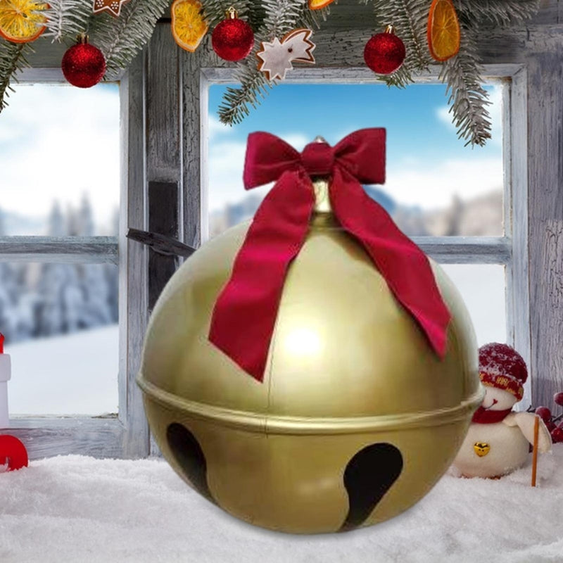 Décorations de Noël Cloche Dorée Géante