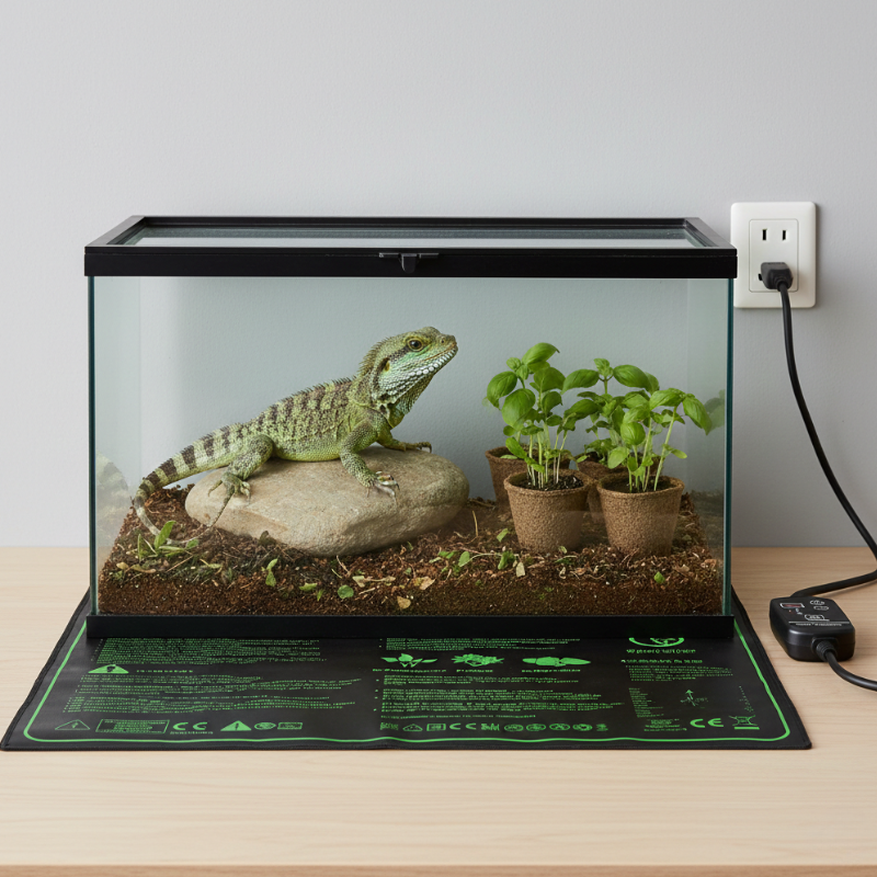Tapis Chauffant Terrarium Avec Thermostat Intelligent