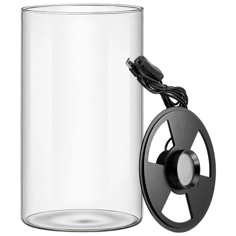 Terrarium En Verre Cylindrique