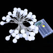 Guirlande LED Boules Blanches Ambiance Féérique