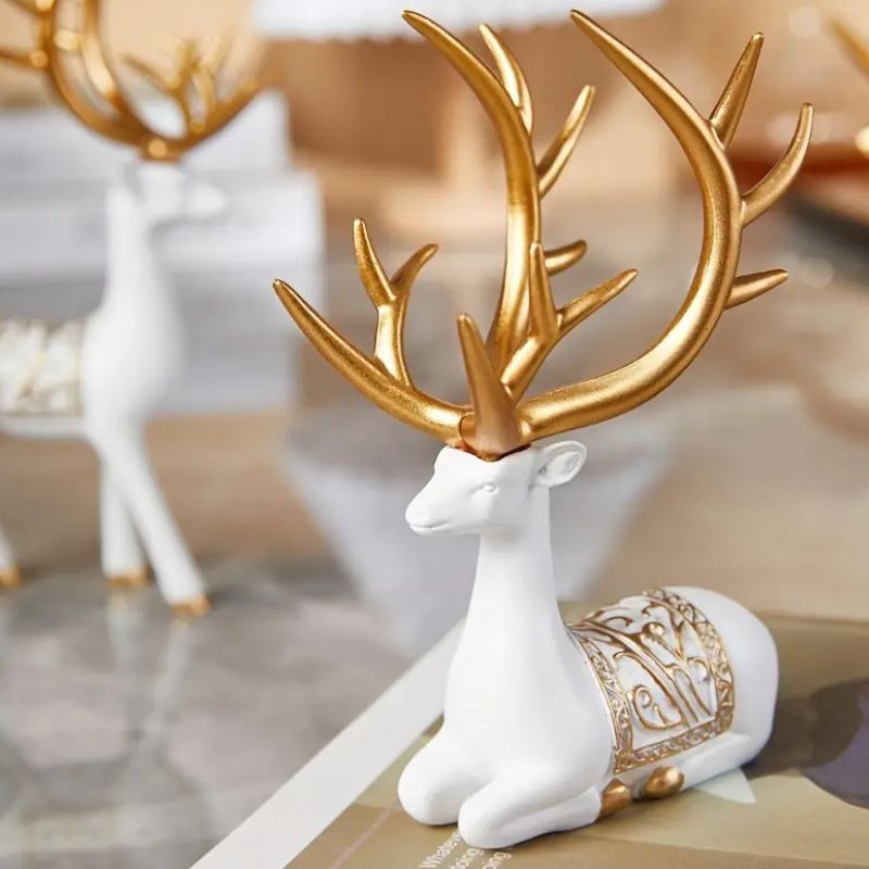 Décorations de Noël Rennes Élégants