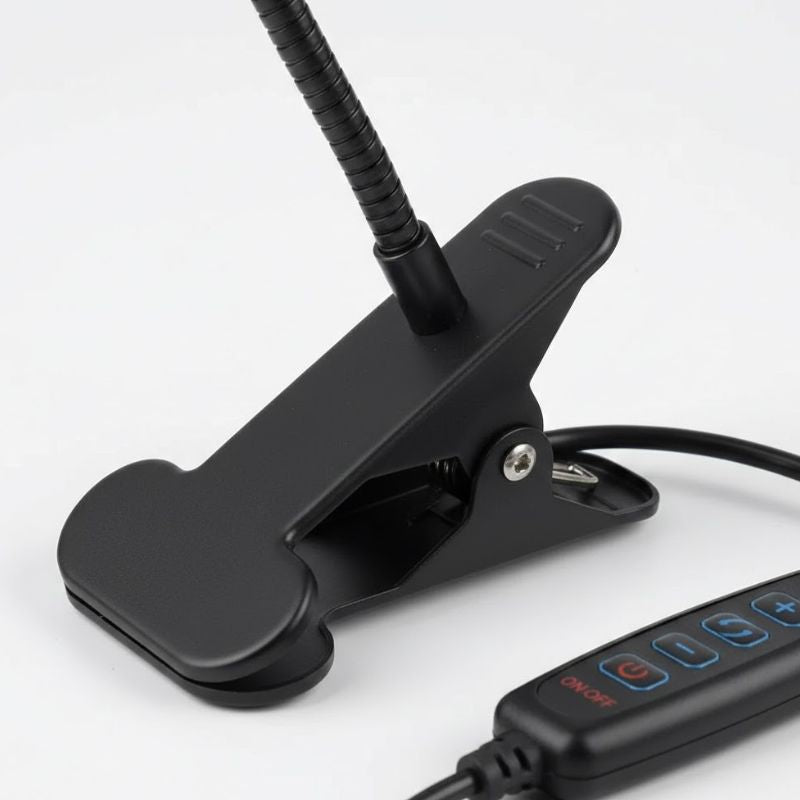 Lampe De Table LED À Pince Flexible