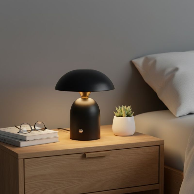 Lampe Champignon Année 70 Rechargeable Et Élégante