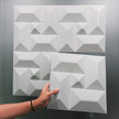 Panneau Mural Décoratif Avec Relief Moderne 10 Pièces