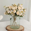 Fleur Artificielle Beige Avec Arrangement Floral