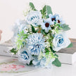 Fleur Artificielle Bleu Composition Élégante